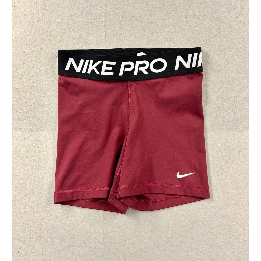 Nike Pro Women's Red Athletic Shorts Small